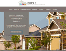 Tablet Screenshot of moranpm.com